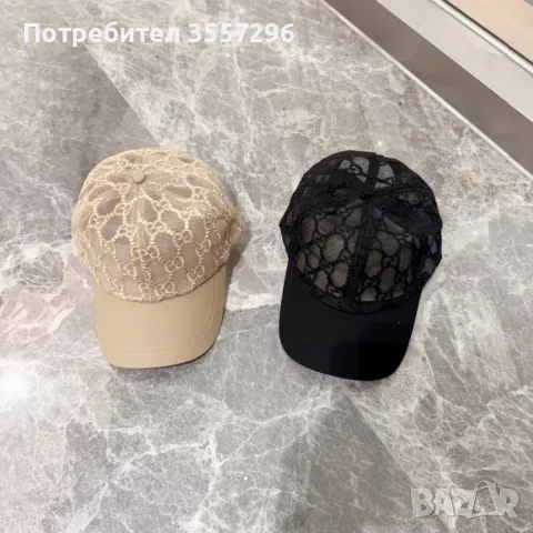 Шапка с козирка Gucci, снимка 4 - Шапки - 46899761