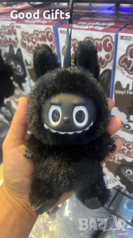 Labubu Exciting Macaron Black, Labubu Black , Черно лабубу The Monster, снимка 4 - Други - 51596905