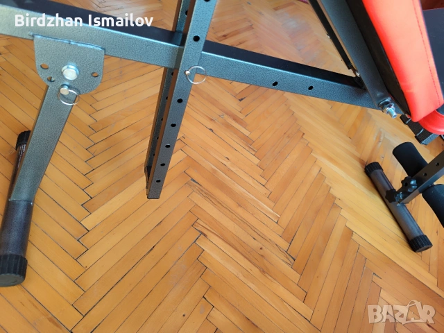 Регулируема фитнес лежанка BodyFlex – Като НОВА!, снимка 4 - Фитнес уреди - 54137464