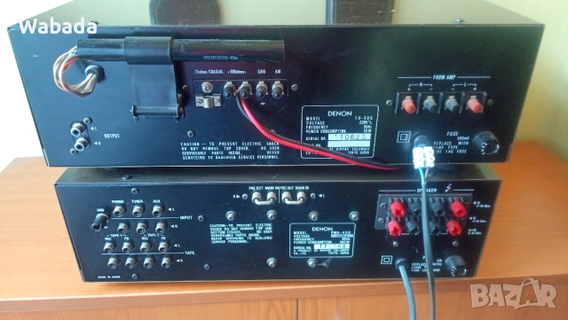 Невероятно красиви Denon PMA-400 усилвател и TU-300 радио тунер (1978-80), снимка 7 - Ресийвъри, усилватели, смесителни пултове - 52552052