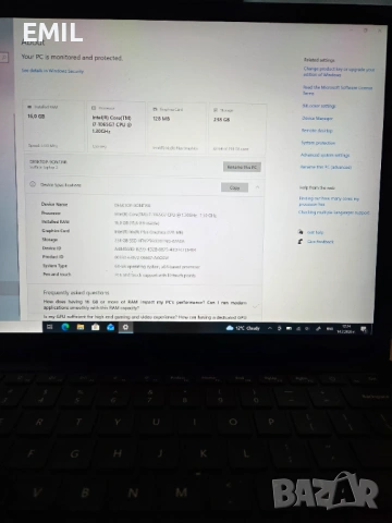 Продавам лаптоп Microsoft , снимка 5 - Лаптопи за работа - 53505290