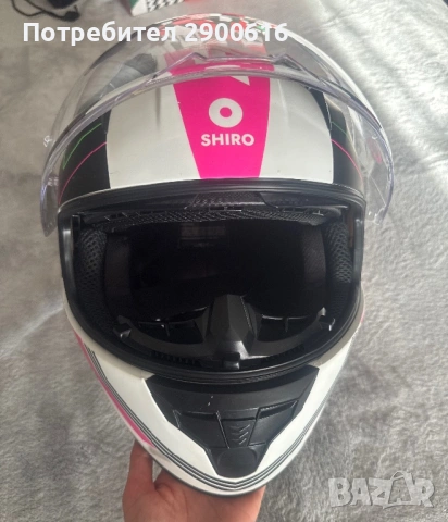 Дамска каска за мотор Shiro, снимка 5 - Аксесоари и консумативи - 53787191