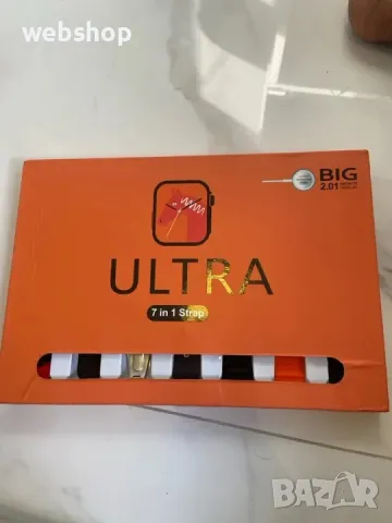 ПРОМО!! Смарт часовник 7в1 Ultra 2.01, снимка 2 - Смарт часовници - 49309288