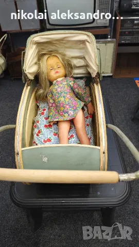 детска ретро количка, снимка 3 - Други ценни предмети - 49874716