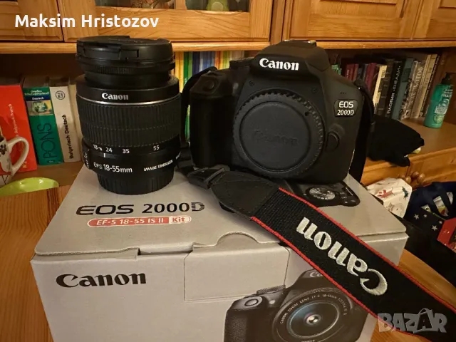 Фотоапарат Canon EOS2000, снимка 1 - Фотоапарати - 48419276