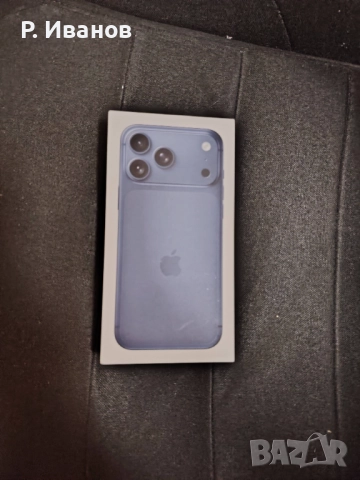 НЕРАЗПЕЧАТАН iPhone 17 Pro Max Deep Blue 256 GB
