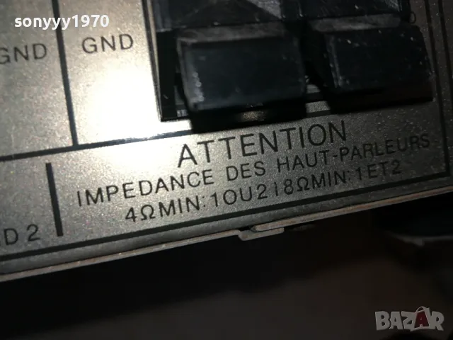 HARMAN-JAPAN-SWISS 1104250502L1EKWC, снимка 15 - Ресийвъри, усилватели, смесителни пултове - 49853424