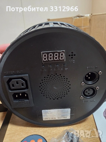 Чисто нов LED пар прожектор, предназначен за сценично и парти осветление. , снимка 2 - Лед осветление - 53781085