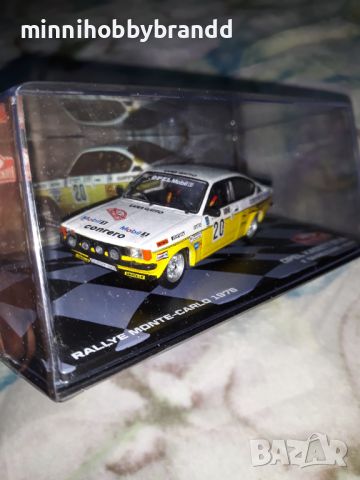 Fiat Abarth 131 Rally Opel Kadett GT/E Rally Monte Carlo 1.43  Eaglemoss . Top  top  models., снимка 15 - Колекции - 46703817