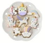 Unicorn еднорог глава дъга звезда метални резци резец тесто бисквитки фондан декорация торта , снимка 2