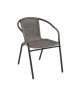 Градински стол метал / PVC ратан SC-037, снимка 1 - Градински мебели, декорация  - 45352279