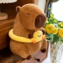 Плюшена играчка Капибара с пояс Пате, 30см, снимка 3
