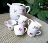 Бърдуче с чашки БГ порцелан, снимка 1