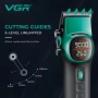 Комплект машинки за подстригване и контури-Green series VGR V-885 S2, снимка 6