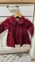 Бебешко палтенце, бордо, снимка 1 - Бебешки якета и елеци - 45359045