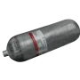 Карбонова бутилка 9L 300BAR с вентил M18x1.5 комплект – готова за PCP, SCUBA, Paintball, снимка 5