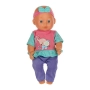 Бебе кукла с аксесоари за хранене и къпане, 32см, снимка 3