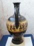 Българска рисувана стара ваза оригинални рисунки, снимка 12