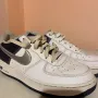 Nike Air Force 1 Low GS Metallic Silver Midnight Navy, снимка 3