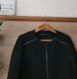 Черен издължен блейзър ZARA , снимка 3