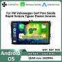 VW 9" 2-DIN мултимедия с Android 14 за Volkswagen*SEAT*Skoda 4/64GB, снимка 1