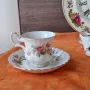 Двойни порцеланови сетове с цветя, снимка 6