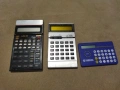  Три стари кслкулатора10евро, снимка 1