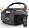 Нов Boombox Greadio CD-X2A:USB, AUX, CD Плейър, Касетофон, FM/AM радио, Bluetooth 5.1, дистанционно, снимка 1