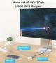 Нов 4K HDMI USB C Адаптер, Съвместим с MacBook iPhone Samsung Хъб, снимка 6