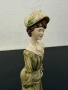 Италианска полирезинова фигура „Дама в зелено“. №7948, снимка 7