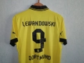 Borussia Dortmund Lewandowski Puma 2012/2013 оригинална тениска фланелка екип Борусия Левандовски , снимка 3