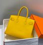 Hermes Birkin Amber yellow, снимка 2