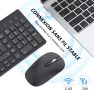 Клавиатура с мишка безжична cimetech Wireless Keyboard, снимка 2