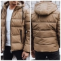 Мъжко зимно ватирано яке с качулка, 4цвята , снимка 7