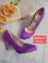 Разпродажба на дамски стилни обувки на ток на ток номер 37, снимка 2