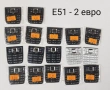 Клавиатура з Nokia E51,6170,1680,6151,7370,5130,6111,5610,N77,N72,5310,6600,7310,6670,3500,3610,2100, снимка 1