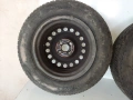 Летни гуми с желязни джанти 14 ки от Опел Астра F с четири дупки, снимка 12