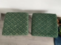 Комплект ретро соц зелени табуретки 2 броя , снимка 2