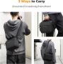 K&F Concept малка чанта за камера през рамо DSLR/безогледални, черна, снимка 5