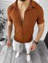 Мъжка риза с къс ръкав Феликс модел 2024, снимка 1 - Ризи - 45266225