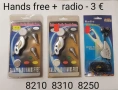 Hands free / Свободни ръце с Радио за Samsung,Nokia 8210,8310,8250,7210, 7250, 3310, 2100, 3650, C55, снимка 4
