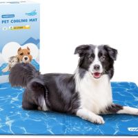 Nobleza Охлаждаща подложка за кучета, M 65x50 см, нетоксичен гел, устойчива на надраскване, синя, снимка 1 - За кучета - 45782614