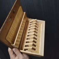 Ръчномизработена старинна кутия за цигари 100%дърво, снимка 1 - Антикварни и старинни предмети - 45121375