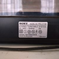Sony PS-LX100, снимка 4 - Грамофони - 45685287