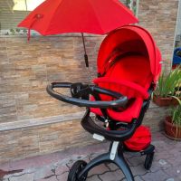 Stokke Xplory v6 пълен комплект бебешка- детска количка v, снимка 3 - Детски колички - 45725079