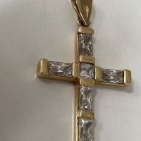 Златна висулка 14 карата , снимка 3 - Колиета, медальони, синджири - 45446405