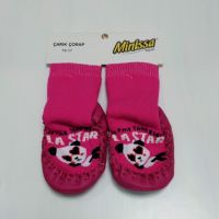 Нови бебешки пантофки с чорап, снимка 4 - Бебешки чорапи - 45264181
