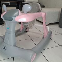 Проходилка RIDER 2в1 LORELLI - Pink&Grey, снимка 1 - Други - 45234872