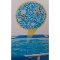 Intex Плажен басейн с метална рамка, 305x76 см, снимка 3 - Басейни и аксесоари - 45888514