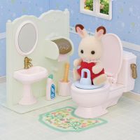Sylvanian Families - 5740 Комплект тоалетна за куклена къща за малки деца, снимка 4 - Образователни игри - 45373688